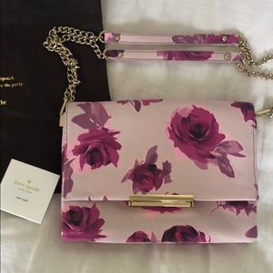 Kate Spade Emerson Roses Lenia floral leather bag